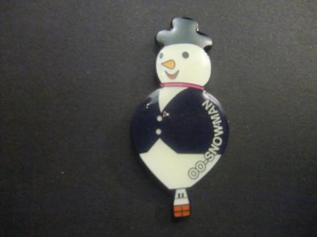 OO-snowman special shape luchtballon